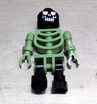 Skeleton - Sand Green with Black Legs and Black Head with Evil Skull – ХАРИ ПОТЪР