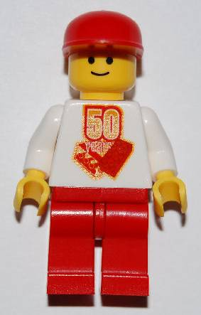LEGO 50 Year Anniversary Minifigure – МАРКА ЛЕГО
