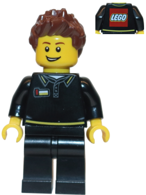 LEGO Store Employee, Male, Black Shirt – МАРКА ЛЕГО