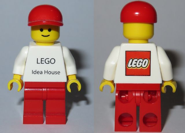 LEGO Idea House Minifigure - LEGO Logo on Back – МАРКА ЛЕГО