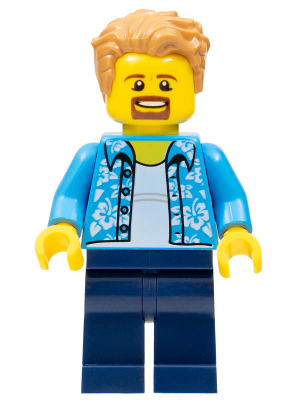 LEGO Store Customer with Hawaiian Shirt – МАРКА ЛЕГО