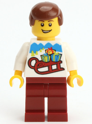 LEGO Kladno PF 2018 Holiday Minifigure Man – МАРКА ЛЕГО