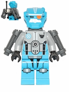 Dark Azure Robot Sidekick with Jet Pack – КОСМОС