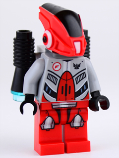Red Robot Sidekick with Jet Pack – КОСМОС