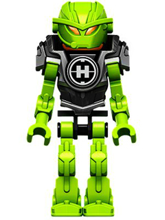 Hero Factory Mini - Breez - Pearl Dark Gray Armor – ФАБРИКА ЗА ГЕРОИ