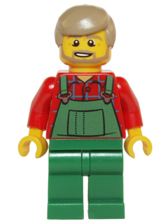 Overalls Farmer Green, Dark Tan Hair and Beard – ПРАЗНИЦИ И СЪБИТИЯ