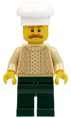 Chef - Tan Knit Sweater, Dark Green Legs, Bushy Moustache – ПРАЗНИЦИ И СЪБИТИЯ