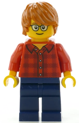 Red Plaid Flannel Shirt, Dark Blue Legs, Dark Orange Hair, Glasses – ПРАЗНИЦИ И СЪБИТИЯ
