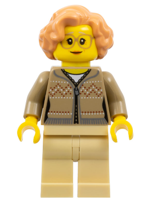 Grandmother - Dark Tan Fair Isle Sweater, Tan Legs, Nougat Hair, Glasses – ПРАЗНИЦИ И СЪБИТИЯ