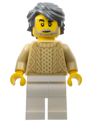 Snowmobile Driver - Male, Tan Knit Sweater, White Legs, Dark Bluish Gray Hair – ПРАЗНИЦИ И СЪБИТИЯ