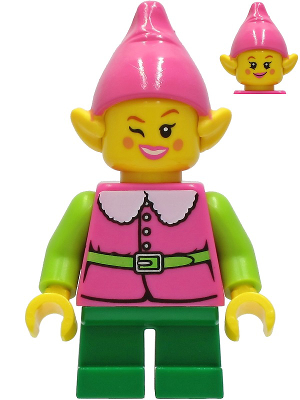 Pink Elf - Green Legs – МАРКА ЛЕГО