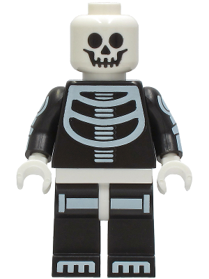 Skeleton Guy - White Head – МАРКА ЛЕГО