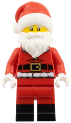 Santa - Fur Lined Jacket with 2 Black Creases on Back, Red Legs with Black Boots, Santa Hat with Molded Red Top – ПРАЗНИЦИ И СЪБИТИЯ