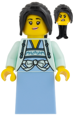 Chef - Light Aqua Vest, Black Hair, Bright Light Blue Skirt – ПРАЗНИЦИ И СЪБИТИЯ