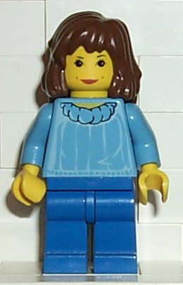 Hermione Granger - Medium Blue Torso, Blue Legs – ХАРИ ПОТЪР
