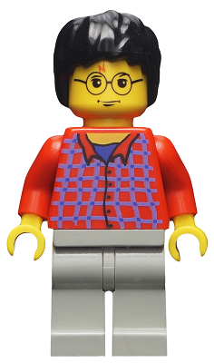 Harry Potter - Red Shirt Torso, Light Gray Legs – ХАРИ ПОТЪР