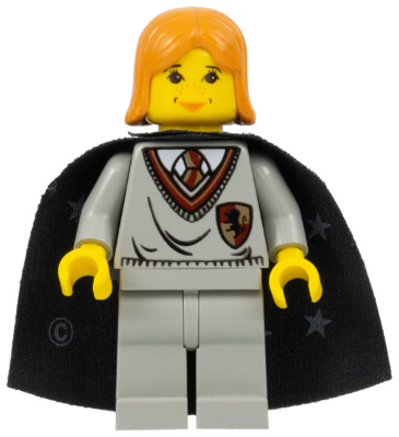 Ginny Weasley - Gryffindor Shield Torso, Light Gray Legs, Black Cape with Stars – ХАРИ ПОТЪР