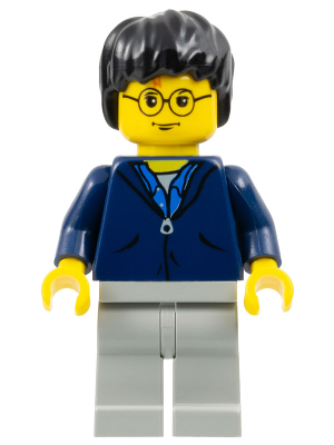 Harry Potter - Dark Blue Jacket Torso, Light Gray Legs – ХАРИ ПОТЪР