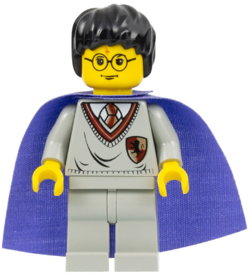 Harry Potter - Gryffindor Shield Torso, Light Gray Legs, Violet Cape – ХАРИ ПОТЪР