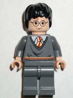 Harry Potter - Gryffindor Stripe Torso, Dark Bluish Gray Legs – ХАРИ ПОТЪР