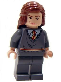 Hermione Granger - Gryffindor Stripe Torso, Reddish Brown Female Hair Mid-Length – ХАРИ ПОТЪР