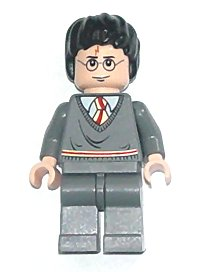 Harry Potter - Gryffindor Stripe Torso, Dark Bluish Gray Legs – ХАРИ ПОТЪР