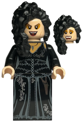 Bellatrix Lestrange - Printed Black Dress – ХАРИ ПОТЪР