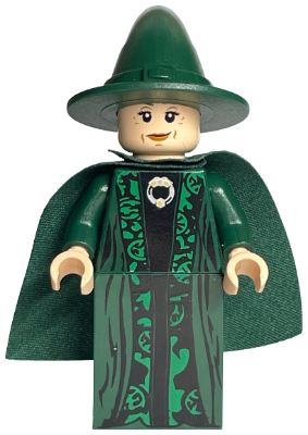 Professor Minerva McGonagall - Dark Green Robe and Cape – ХАРИ ПОТЪР
