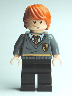 Ron Weasley - Gryffindor Stripe and Shield Torso, Black Legs – ХАРИ ПОТЪР