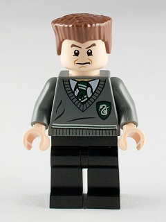 Gregory Goyle - Dark Bluish Gray Slytherin Sweater, Black Legs, Reddish Brown Flat Top – ХАРИ ПОТЪР