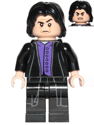 Professor Severus Snape - Dark Purple Shirt, Black Robes, Printed Legs – ХАРИ ПОТЪР