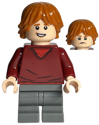 Ron Weasley - Dark Red Sweater, Dark Bluish Gray Medium Legs – ХАРИ ПОТЪР