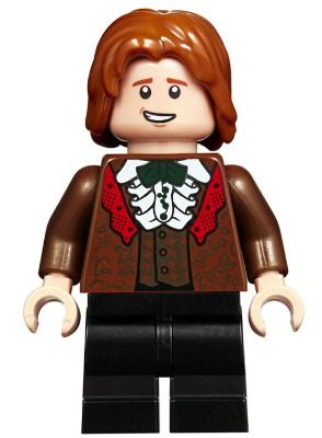 Ron Weasley - Reddish Brown Suit, Shirt with Ruffle – ХАРИ ПОТЪР