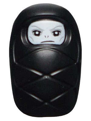 Baby / Infant - with Stud Holder on Back with White Evil Face Pattern (Baby Lord Voldemort) – ХАРИ ПОТЪР