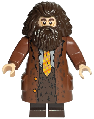 Rubeus Hagrid - Reddish Brown Topcoat with Buttons – ХАРИ ПОТЪР
