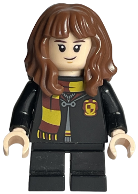 Hermione Granger - Hogwarts Robe Clasped with Gryffindor Shield, Black Short Legs – ХАРИ ПОТЪР