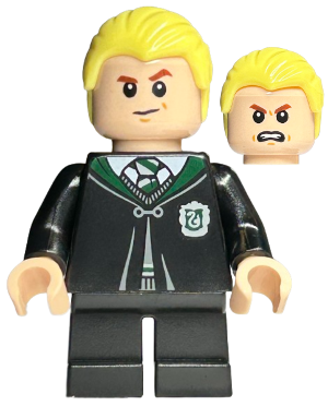 Draco Malfoy - Black Torso Slytherin Robe, Black Short Legs – ХАРИ ПОТЪР