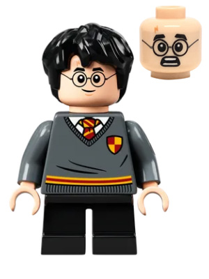 Harry Potter - Gryffindor Sweater with Crest, Black Short Legs – ХАРИ ПОТЪР