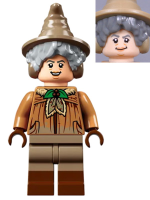 Professor Pomona Sprout - Dirty Cloak, Dark Tan Legs with Reddish Brown Boots – ХАРИ ПОТЪР