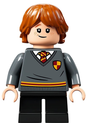 Ron Weasley - Gryffindor Sweater with Crest, Black Short Legs – ХАРИ ПОТЪР
