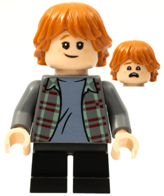 Ron Weasley - Plaid Shirt, Black Short Legs – ХАРИ ПОТЪР