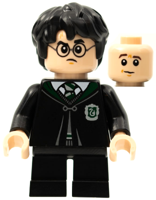 Harry Potter - Black Slytherin Robe and Short Legs (Gregory Goyle Transformation) – ХАРИ ПОТЪР