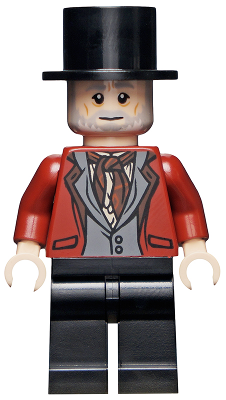 Wizard - HP Wizarding World Male, Black Top Hat, Dark Red Suit, Black Legs – ХАРИ ПОТЪР