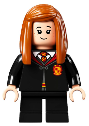 Ginny Weasley - Gryffindor Robe Clasped, Black Short Legs – ХАРИ ПОТЪР