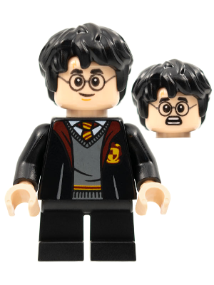 Harry Potter - Gryffindor Robe Open, Black Short Legs, Grin / Scared Head – ХАРИ ПОТЪР