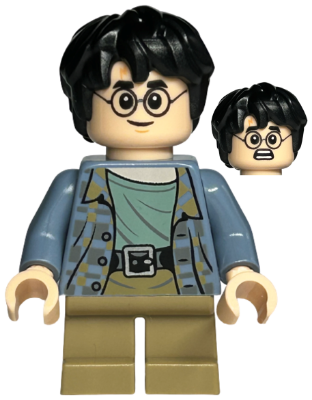 Harry Potter - Sand Blue Jacket, Dark Tan Short Legs, Grin / Scared – ХАРИ ПОТЪР