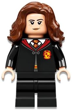 Hermione Granger - Gryffindor Robe Clasped, Sweater, Shirt and Tie, Black Medium Legs – ХАРИ ПОТЪР