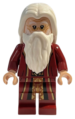 Albus Dumbledore - Dark Red Robe, White Hair – ХАРИ ПОТЪР