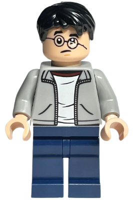 Harry Potter - Light Bluish Gray Jacket, Broken Glasses – ХАРИ ПОТЪР