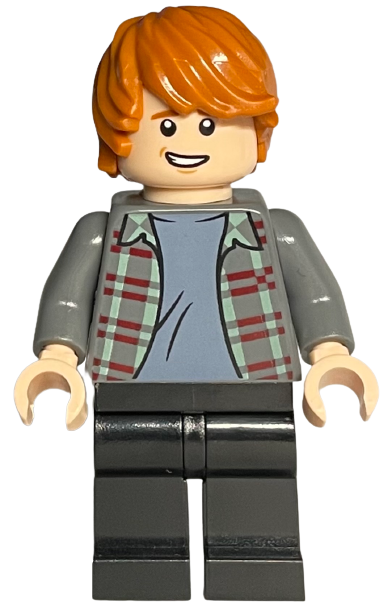 Ron Weasley - Plaid Shirt, Black Legs – ХАРИ ПОТЪР